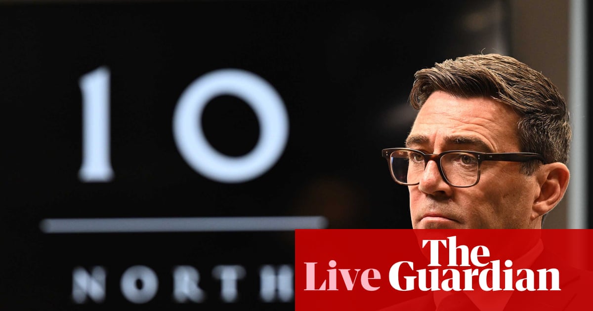 Andy Burnham to set out devolution plan amid criticism it won’t benefit regions equally – UK politics live | Andy Burnham